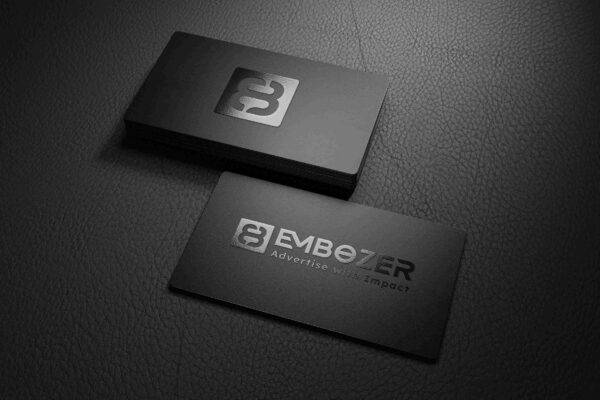 Luxury Business Card Mockup Embozer_C Business Card